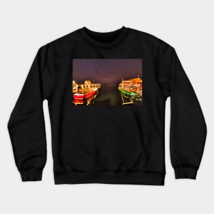 Starry Skies over Edgartown ma cape cod Crewneck Sweatshirt